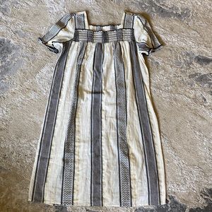 Old Navy Square Neck Boho Midi Dress